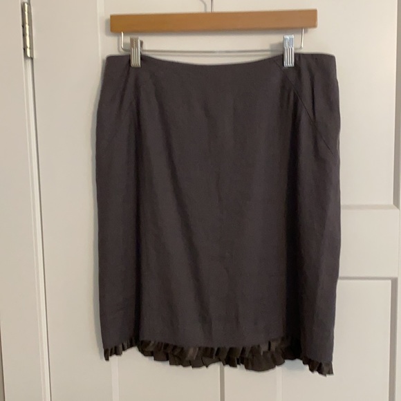 Rebecca Taylor linen suit - size 10 jacket size 12 skirt - Picture 4 of 4